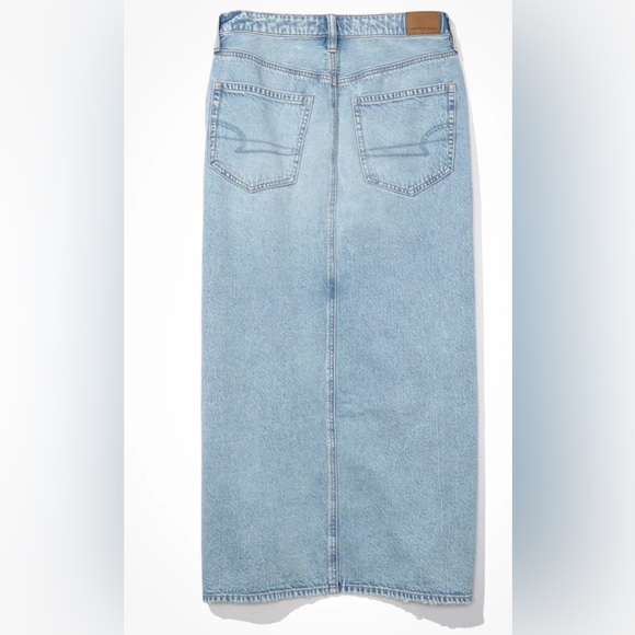 America 🦅 Eagle long denim maxi skirt 14 - Picture 4 of 8